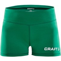 CRAFT Squad Hotpants Kinder 651000 - team green 158/164 von Craft
