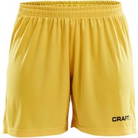CRAFT Squad Solid Shorts Damen 1552 - sweden yellow L von Craft