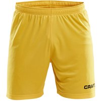 CRAFT Squad Solid Shorts Herren 1552 - sweden yellow 3XL von Craft