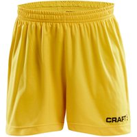CRAFT Squad Solid Shorts Kinder 1552 - sweden yellow 146/152 von Craft
