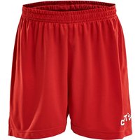 CRAFT Squad Solid Shorts mit Innenslip Kinder 1430 - bright red 158/164 von Craft