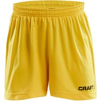 CRAFT Squad Solid Shorts mit Innenslip Kinder 1552 - sweden yellow 122/128 von Craft