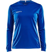 CRAFT Squad Solid langarm Trikot Damen 1346 - club cobolt XL von Craft