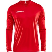 CRAFT Squad Solid langarm Trikot Herren 1430 - bright red XL von Craft