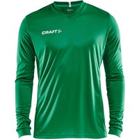 CRAFT Squad Solid langarm Trikot Herren 1651 - team green 3XL von Craft