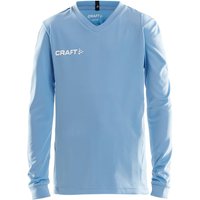 CRAFT Squad Solid langarm Trikot Kinder 1341 - mff blue 122/128 von Craft