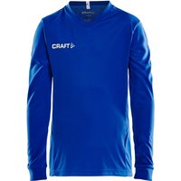 CRAFT Squad Solid langarm Trikot Kinder 1346 - club cobolt 158/164 von Craft