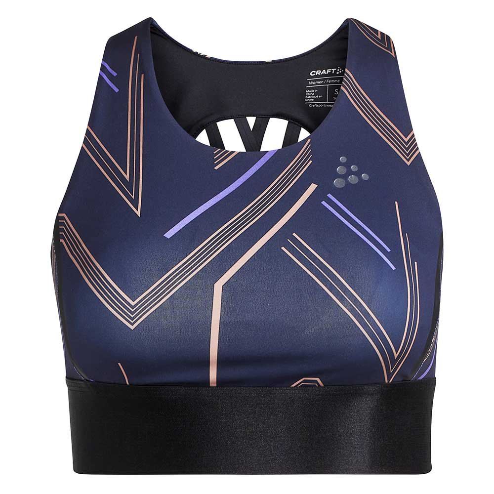 Craft Adv Hit Padded Sport Sports Top Blau XS Frau von Craft