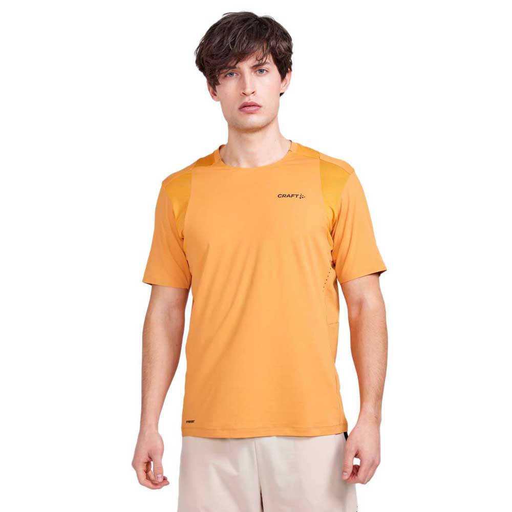 Craft Adv Hit Short Sleeve T-shirt Orange M Mann von Craft