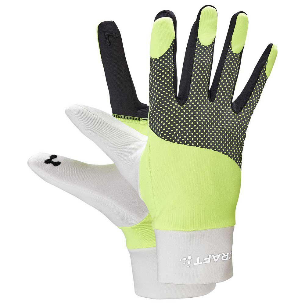 Craft Adv Lumen Fleece Gloves Gelb XL Mann von Craft