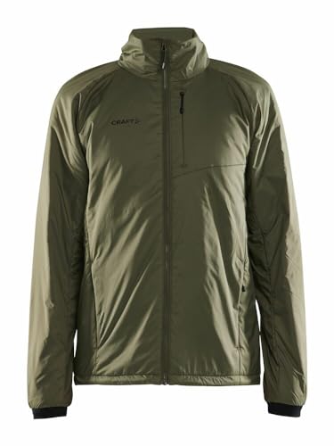 Craft CORE LIGHT PADDED JACKET | Leichte Jacke Herren XL | Rift | Wattierte Übergangsjacke Herren | Jacke mit geringem Packmaß | Windbreaker Herren | Trainingsjacke Herren von Craft
