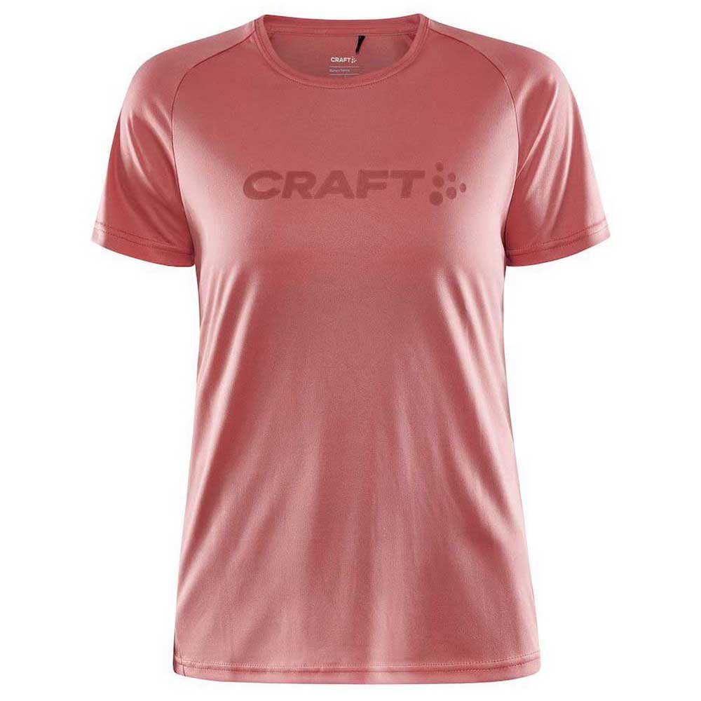 Craft Core Essence Logo Short Sleeve T-shirt Rosa M Frau von Craft