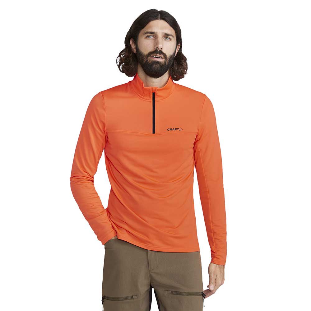 Craft Core Gain Long Sleeve T-shirt Orange L Mann von Craft