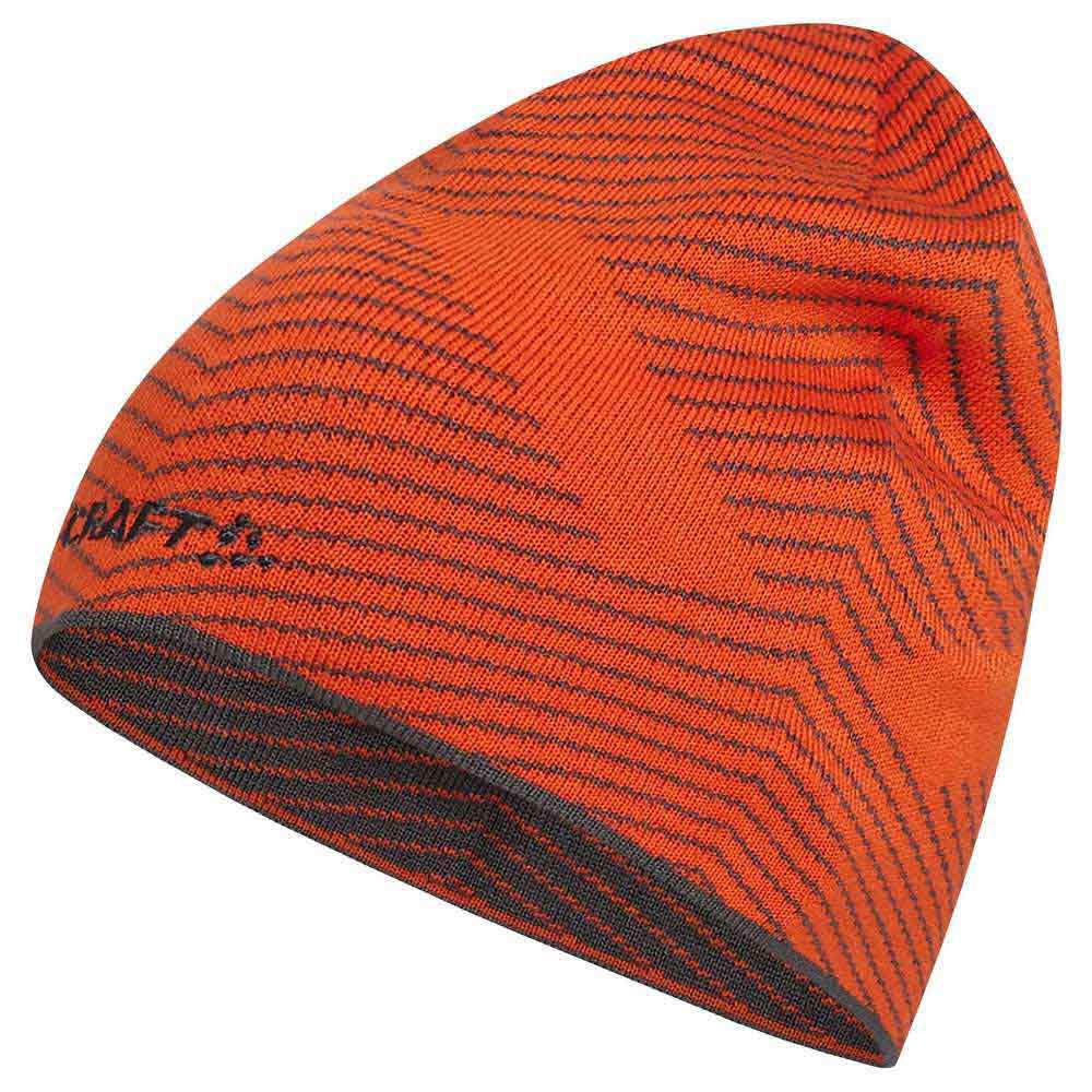 Craft Core Race Knit Beanie Orange S-M Mann von Craft