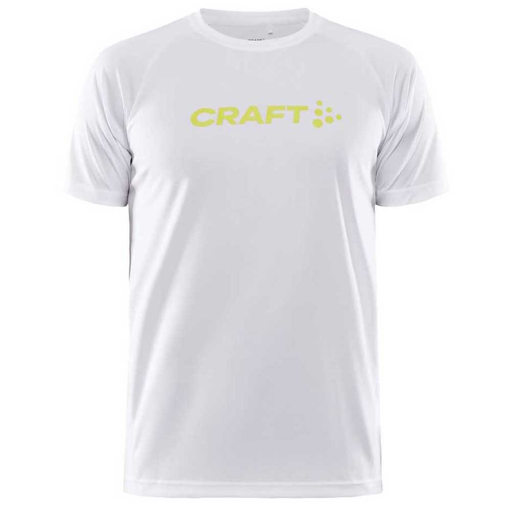 Craft Core Unify Logo Short Sleeve T-shirt Weiß L Mann von Craft