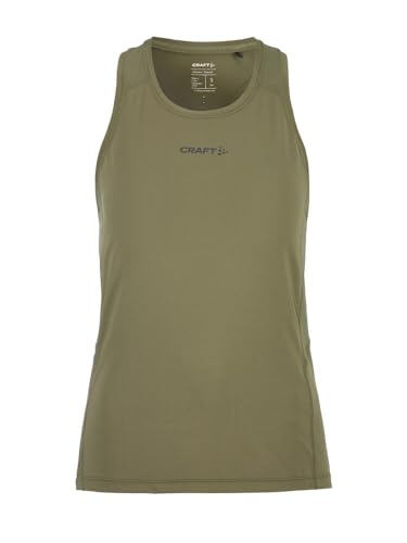 Craft Damen ADV Essence Singlet 2 RIFT – Funktionelles Damen-Tanktop M ohne Ärmel – Recyceltes Mesh-Sportshirt für Fitness, Training & Sportoutfit von Craft