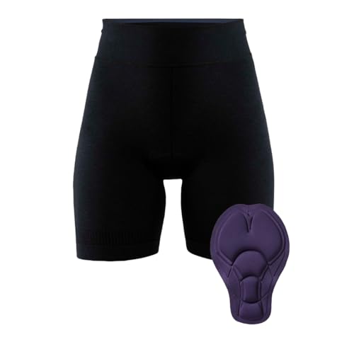 Craft Damen Fuseknit Bike Boxer W Baselayer | Fahrrad Unterhose Gepolstert | Radlerhose Damen | Fahrrad Unterwäsche Frauen | Gr. XS-XXL von Craft