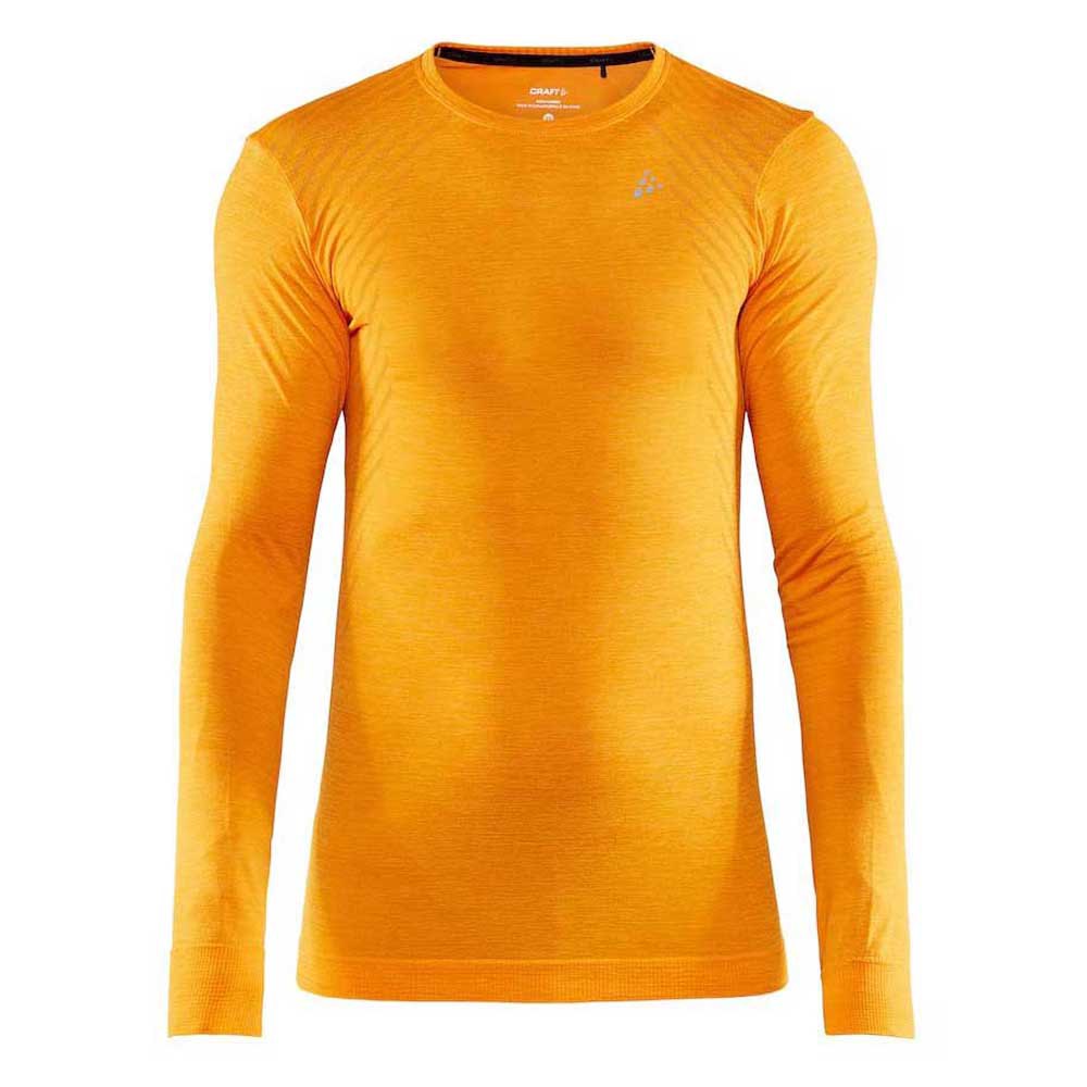 Craft Fuseknicomforround Neck Long Sleeve T-shirt Orange XL Mann von Craft