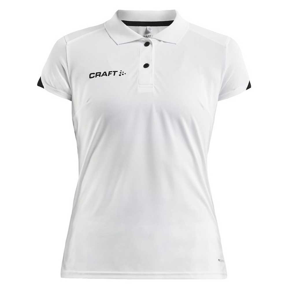 Craft Pro Control Impact Short Sleeve Polo Shirt Weiß S Frau von Craft