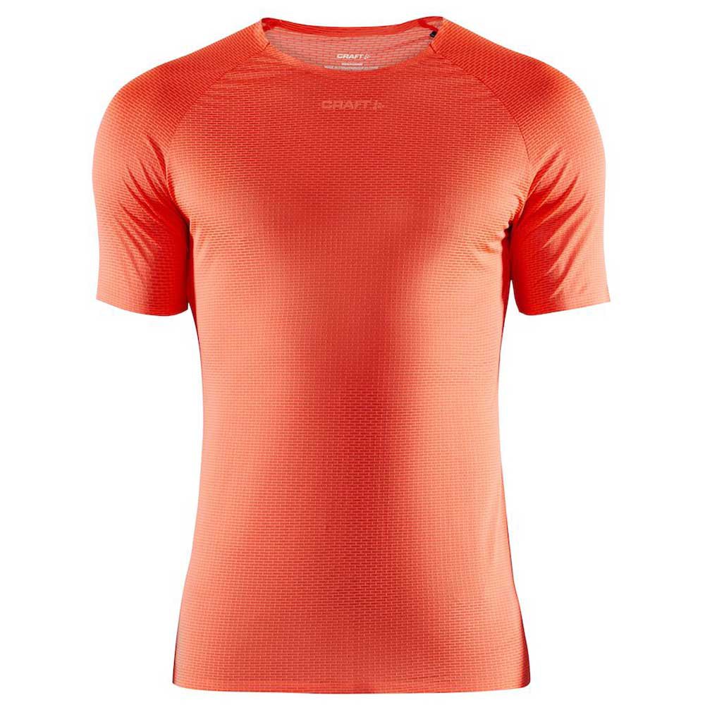 Craft Pro Dry Nanoweight Short Sleeve T-shirt Orange 2XL Mann von Craft