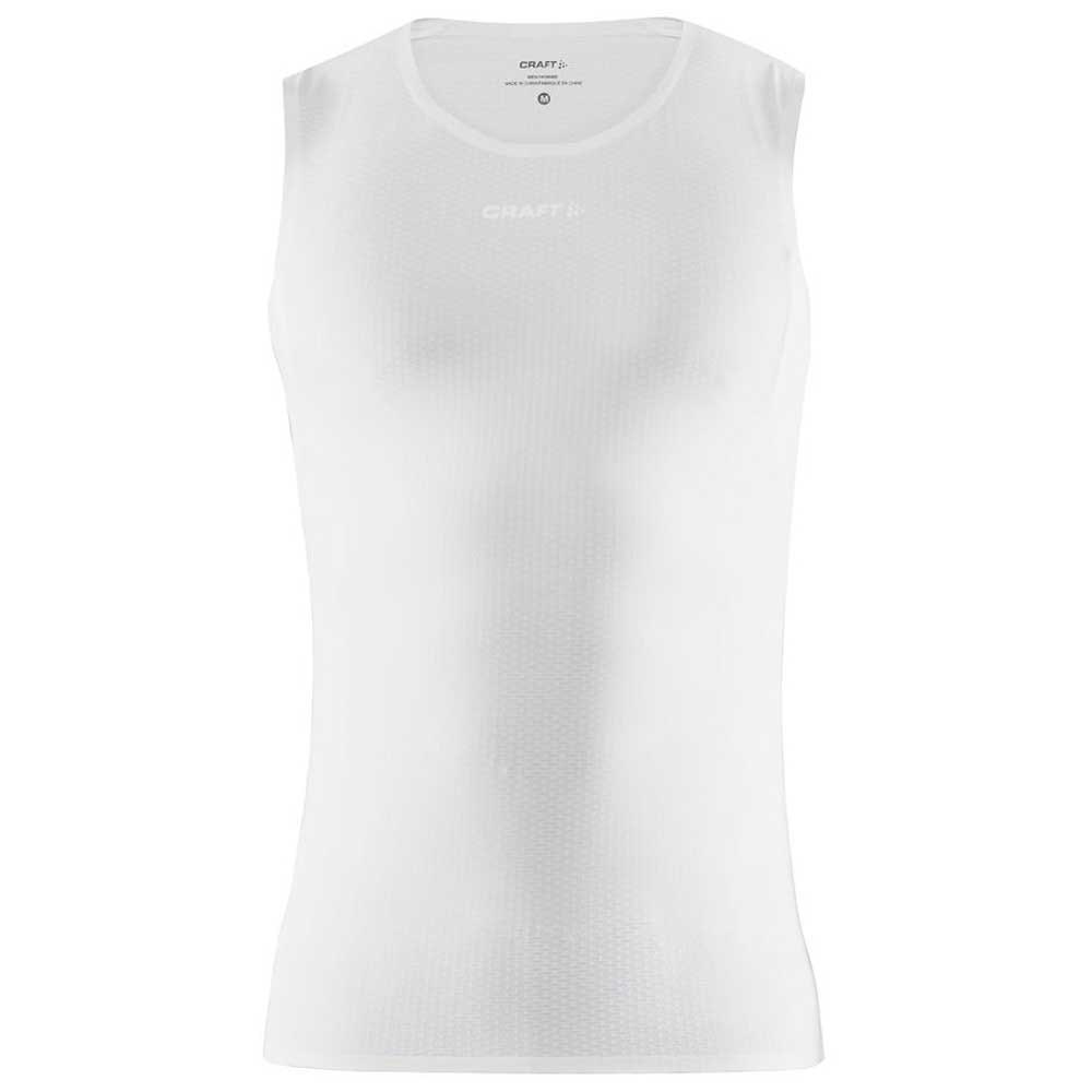 Craft Pro Dry Nanoweight Sleeveless T-shirt Weiß M Mann von Craft