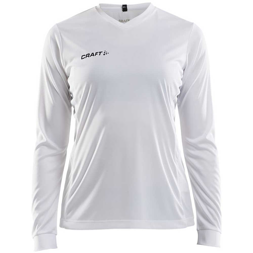 Craft Squad Solid Long Sleeve T-shirt Weiß S Frau von Craft