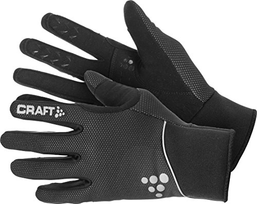 Craft Touring Handschuh, Schwarz, Isolierter Handschuh für kalte Wintertage, Größe M von Craft