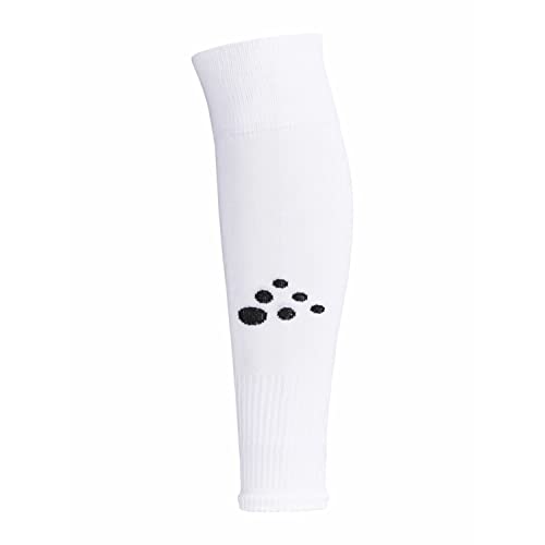 Craft Unisex Stutzen Squad Sock W-O Foot Solid SR 1913914 White One Size von Craft