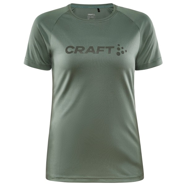 Craft - Women's Core Unify Logo Tee - Funktionsshirt Gr XS oliv von Craft