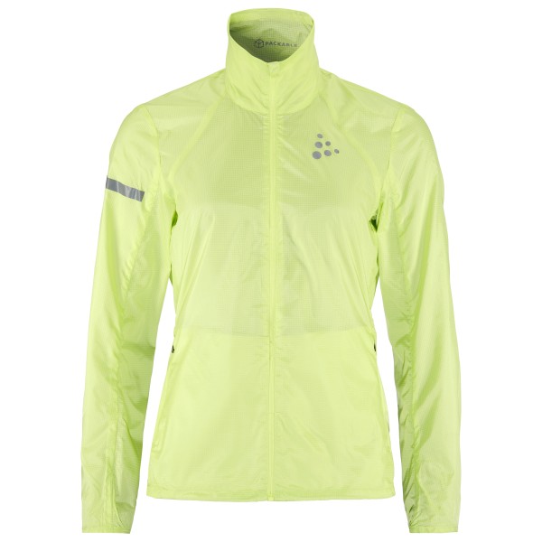 Craft - Women's Pro Hypervent Jacket 2 - Laufjacke Gr L gelb von Craft