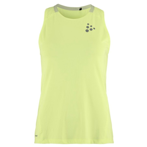 Craft - Women's Pro Hypervent Singlet 2 - Tank Top Gr L gelb von Craft