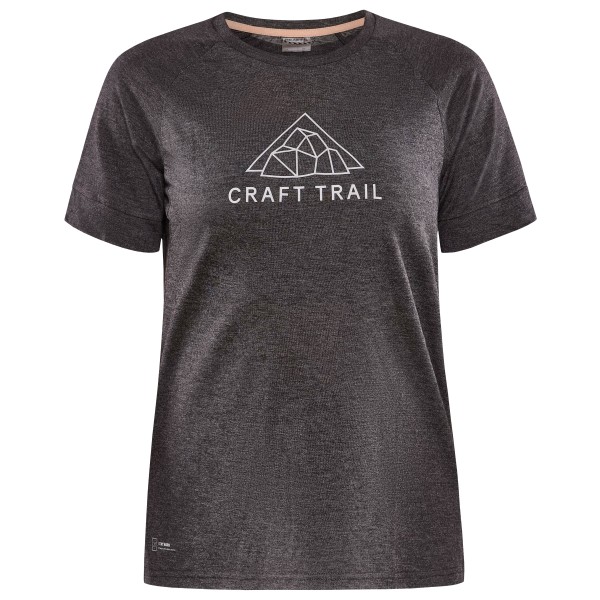 Craft - Women's Pro Trail Wool S/S Tee - Laufshirt Gr XXL grau von Craft