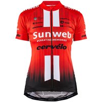 TEAM SUNWEB Damentrikot 2019, Größe L|TEAM SUNWEB 2019 Women's Short Sleeve von Craft