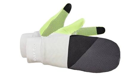 craft adv lumen hybrid sporthandschuhe gelb weis von Craft