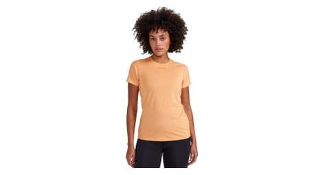 damen craft adv essence slim orange kurzarmtrikot von Craft