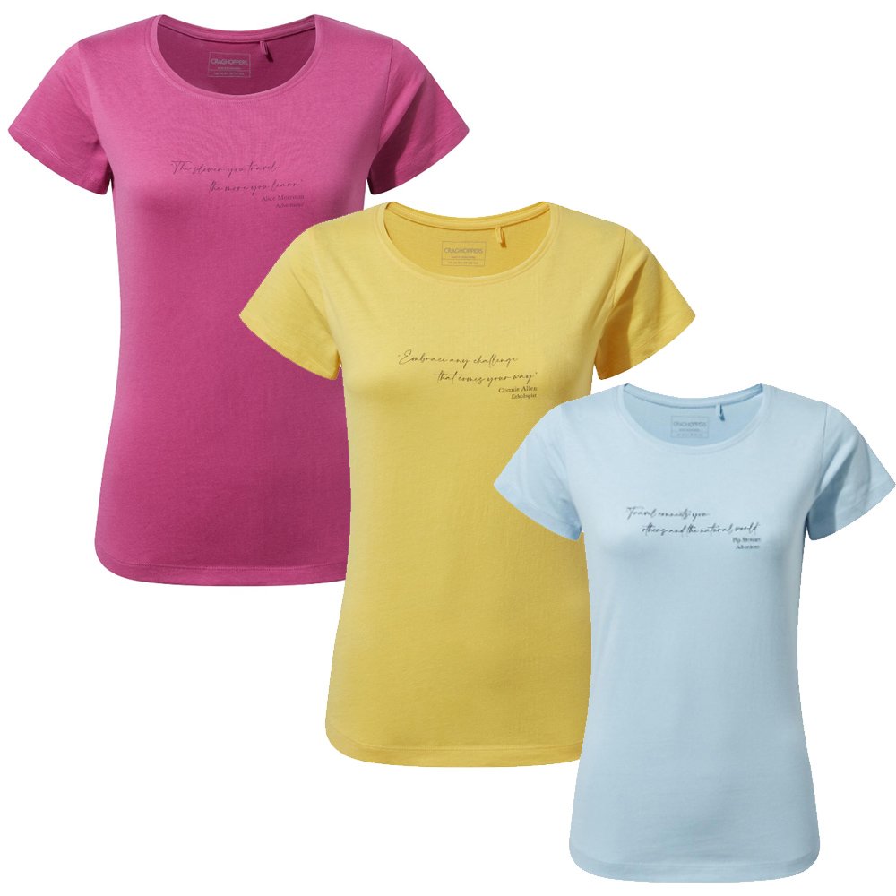 Craghoppers - Baumwoll T-Shirt Miri - Better Cotton Initiative - Damen von Craghoppers