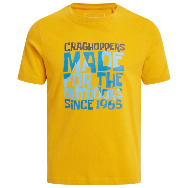Craghoppers - Kid's Ellis T-Shirt - T-Shirt Gr 104 gelb von Craghoppers