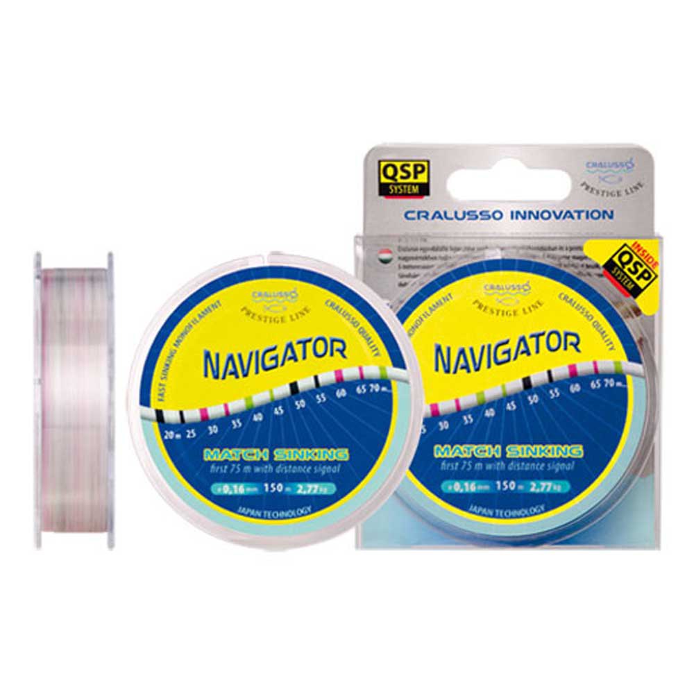 Cralusso Navigator Match Sinking 200 M Monofilament Durchsichtig 0.200 mm von Cralusso
