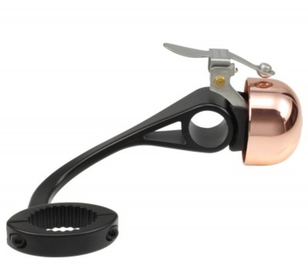 Crane Bell Co Fahrradklingel !Spezial! Rennrad/Gravel-Bike E-Ne SBR mit Drop Bar Mount - Copper von Crane Bell Co