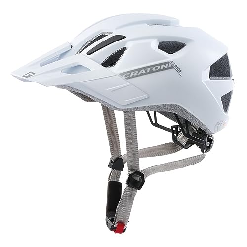 Cratoni Unisex – Erwachsene AllRide Helme, Weiß Matt, Einheitsgröße von Cratoni