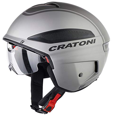 Cratoni Helmets Unisex – Erwachsene Vigor Fahrradhelm, Grau Matt, L (58-59 cm) von Cratoni