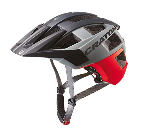 Cratoni Unisex – Erwachsene Allset Helme, Rot/Schwarz Matt, S-M (54-58 cm) von Cratoni