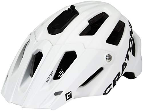 Cratoni AllTrack Helm, Weiß, S/M | 54-58cm von Cratoni
