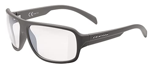Cratoni C-Ice NXT photochr. Brillen Coffee Matt, Glas Transp., Silber Verspiegelt Einheitsgröße von Cratoni