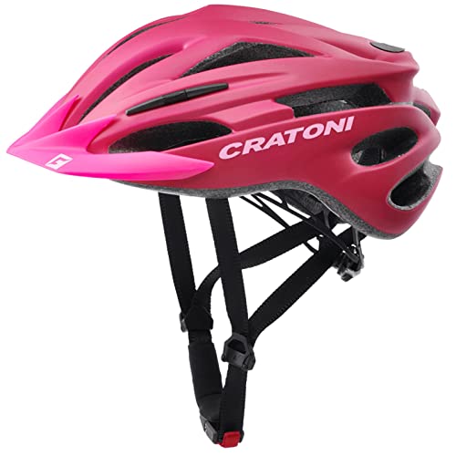Cratoni helmets GmbH Pacer Fahrradhelm Pink Matt L-XL (58-62cm) von Cratoni