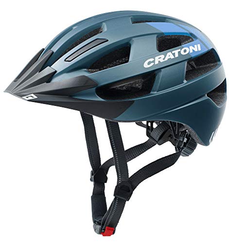 Cratoni helmets GmbH Unisex – Erwachsene Cratoni Velo-X (City) Helme, Petrol Matt, S/M von Cratoni