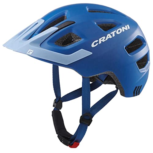 Cratoni Unisex – Erwachsene Maxster Fahrradhelm, Blau/Heaven Matt, S von Cratoni