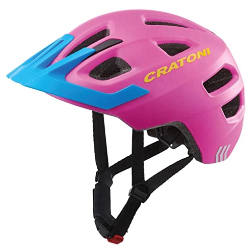 Cratoni Unisex – Erwachsene Maxster Pro Fahrradhelm, pink/blau, XS/S | 46-51cm von Cratoni