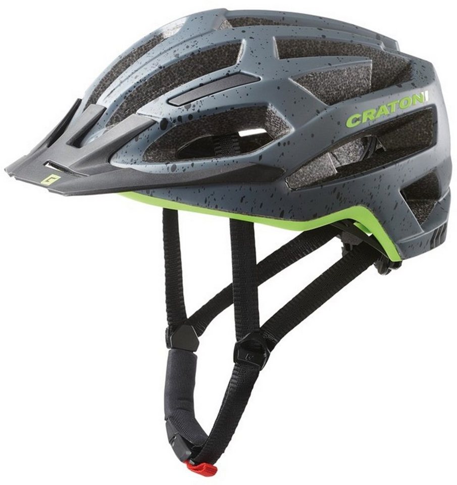 Cratoni Mountainbikehelm MTB-Fahrradhelm C-Flash, Reflektoren, dreifache Höhenverstellung von Cratoni