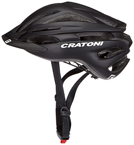 Cratoni Pacer+ Fahrradhelm, Black Matt, L-XL von Cratoni